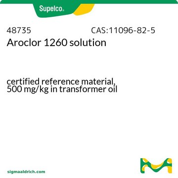 Aroclor&nbsp;1260 solution certified reference material, 500&#160;mg/kg in transformer oil