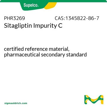 Sitagliptin Impurity C certified reference material, pharmaceutical secondary standard