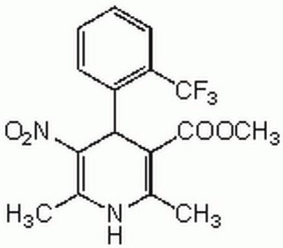 (±)-Bay K 8644 Synthetic dihydropyridine derivative that acts as an active Ca2+ slow channel agonist in neuroendocrine, muscle, thyroid and other cell types.