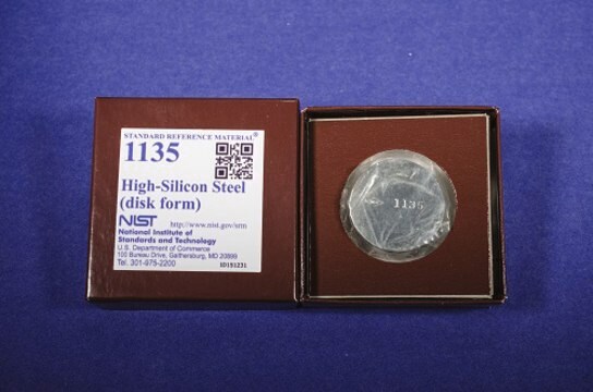 Niedriglegierter Stahl NIST&#174; SRM&#174; 1135, high silicon