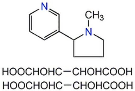 (--)-Nikotyna, dwuwinian Potent agonist of the nicotinic acetylcholine receptor.