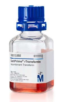 CellPrime&#174; rTransferrine recombinant, expressed in yeast, from synthetic