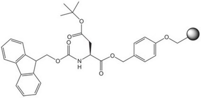 Fmoc-Asp(OtBu)-Wang resin (100-200 mesh) Novabiochem&#174;