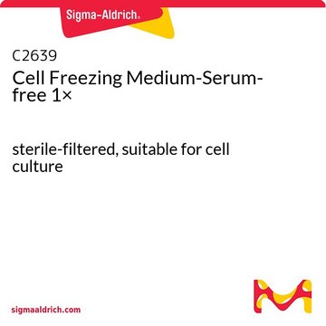 Cell Freezing Medium-Serum-free 1× sterile-filtered, suitable for cell culture