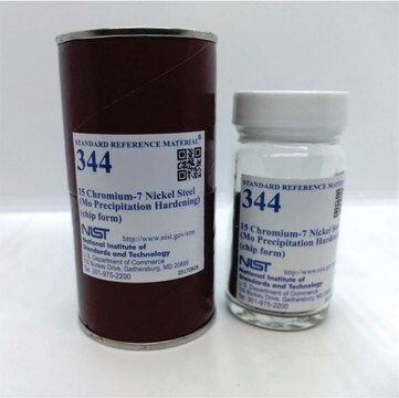 Chrom-Nickel-Stahl NIST&#174; SRM&#174; 344, Cr 15 - Ni 7 (Mo precipitation hardening)