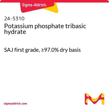 Potassium phosphate tribasic hydrate SAJ first grade, &#8805;97.0% dry basis