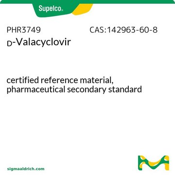 D-Valacyclovir certified reference material, pharmaceutical secondary standard