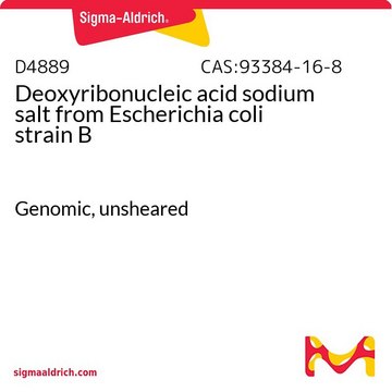 Deoxyribonucleic acid sodium salt from Escherichia coli strain B Genomic, unsheared