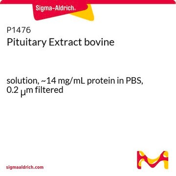 Pituitary Extract bovine solution, ~14&#160;mg/mL protein in PBS, 0.2 &#956;m filtered