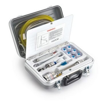 Kit per campionamento liquidi For sampling turbine fuels, water or other liquids through Millipore Contamination Analysis Monitors