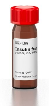 Insulina powder, &#8805;27&#160;USP units/mg