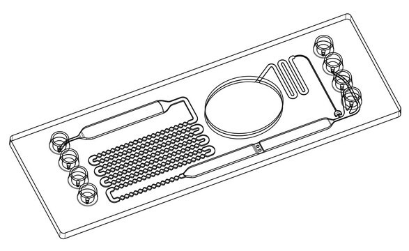 Finger Pump Mixer Chip Fluidic 999, COP