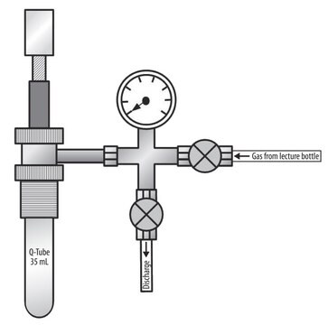 Q-Tube&#8482; gas purging set pkg of 1&#160;ea