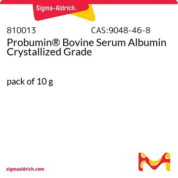 Probumin&#174; Bovine Serum Albumin Crystallized Grade pack of 10&#160;g