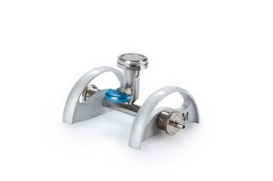 EZ-Fit&#174; Verteilerbasis 316L stainless steel, 1-place manifold base for filtration application