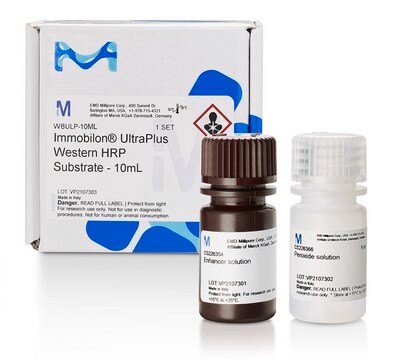 Immobilon&#174; ECL UltraPlus Western HRP Substrate - 10mL