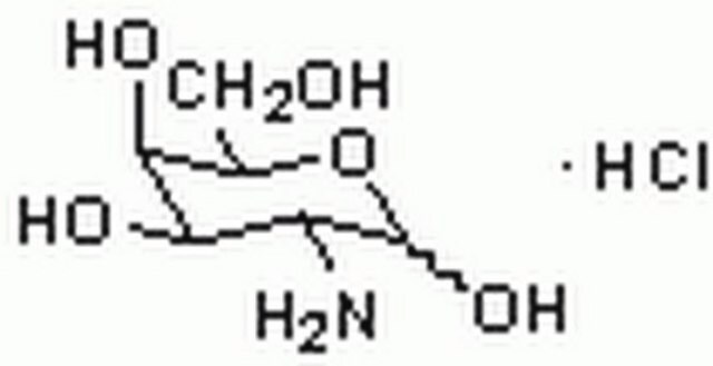 D(+)半乳糖胺盐酸盐 A powerful inhibitor of hepatic RNA synthesis. Increases the adherence of polymorphonuclear leukocytes to hepatic endothelial cells and induces superoxide production. Induces hepatic damage, causing macrophage infiltration.