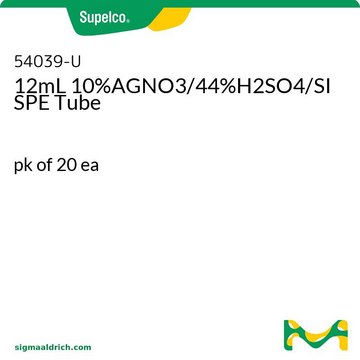 12mL 10%AGNO3/44%H2SO4/SI SPE Tube pk of 20&#160;ea