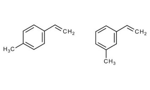 甲基苯乙烯 (mixture of 3- and 4-isomers) stabilised with 4-tert-butylpyrocatechol for synthesis