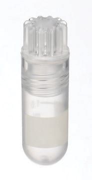 WHEATON&#174; CryoELITE&#174; cryovial with Loctagon&#8482; Vial Skirt and label patch round bottom polypropylene, capacity (1.2&#160;mL), internal thread, sterile; &#947;-irradiated