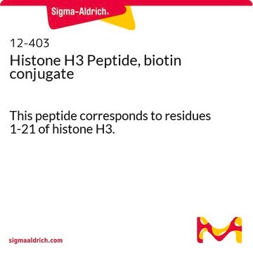 Péptido histona H3 conjugada con biotina This peptide corresponds to residues 1-21 of histone H3.