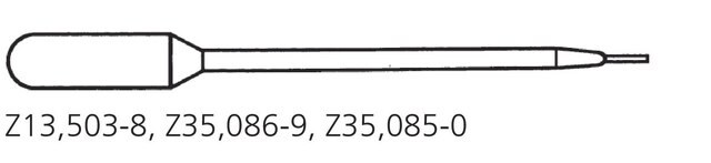 聚乙烯移液管 fine tip standard, bulb draw 3.3&#160;mL, non-sterile