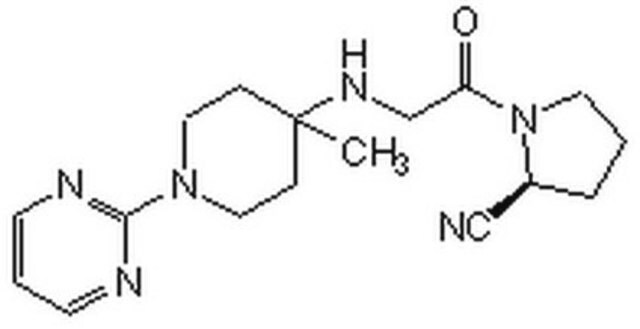 Inhibitor dipeptydylopeptydazy IV, K579 The Dipeptidylpeptidase IV Inhibitor IV, K579, also referenced under CAS 440100-64-1, controls the biological activity of Dipeptidylpeptidase IV. This small molecule/inhibitor is primarily used for Protease Inhibitors applications.