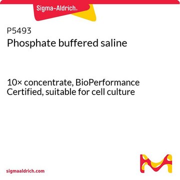 Solution tampon phosphate 10× concentrate, BioPerformance Certified, suitable for cell culture