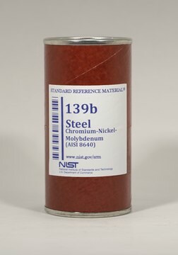 Chromium-nickel-molybdenum steel NIST&#174; SRM&#174; 139b, (AISI 8640)