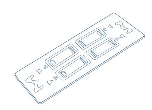 Millicell&#174;一次性血细胞计数板 Neubauer Improved ruling pattern, 4 chambers/slide, 10 &#181;L loading volume, individually wrapped