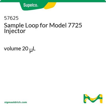 Probenschleife für Einspritzvorrichtung Modell 7725 volume 20&#160;&#956;L