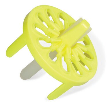 PrepSafe&#8482; microcentrifuge tube mini floating rack yellow (neon)