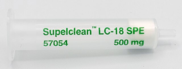 Supelclean&#8482; LC-18 SPE-Röhrchen bed wt. 500&#160;mg, volume 6&#160;mL, pkg of 30&#160;ea