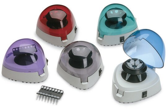 Spectrafuge&#8482; mini-centrifuge purple, AC/DC input 230 V AC