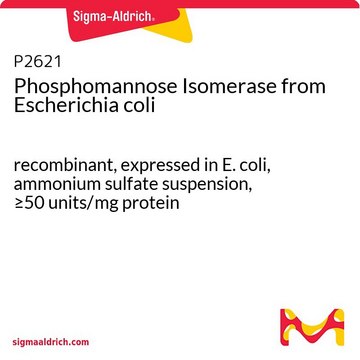 Phosphomannose Isomerase from Escherichia coli recombinant, expressed in E. coli, ammonium sulfate suspension, &#8805;50&#160;units/mg protein