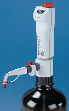 Brand&#174; Dispensette&#174; IIIボトルトップディスペンサー、デジタル、イージーキャリブレーション 1-10&#160;mL, with SafetyPrime