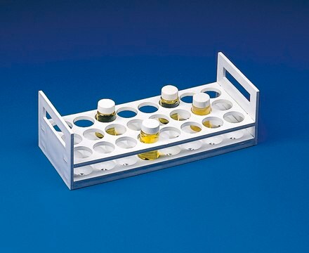 SP Bel-Art&#174; Scintillation Vial Rack to hold, holds 24 x 25-30mm Vials