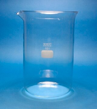 Aldrich&#174; large glass beaker capacity 10&#160;L