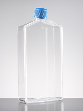 Corning&#174; Falcon&#174; Cell Culture Flask capacity 225&#160;mL, canted neck, graduated, 5 &#8209; 400&#160;mL, cap, blue plug seal