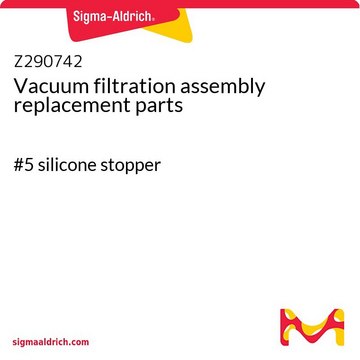 Vacuum Filtration assembly Replacement parts #5 silicone stopper