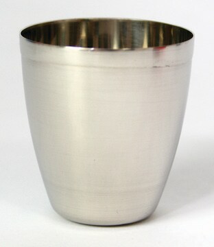 Platinum crucible, with reinforced rim capacity 50&#160;mL