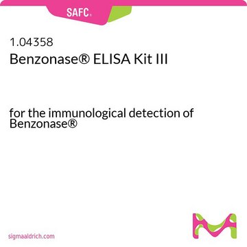 Benzonase&#174; ELISA Kit III for the immunological detection of Benzonase&#174;