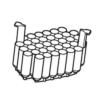 Adapter for Eppendorf&#174; S-4x1000 Rotor capacity, 36 x 5.5 - 12 mL tubes, for use with high-capacity buckets, pack of 2