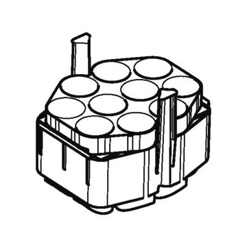 Adapter for Eppendorf&#174; Rotor S-4xUniversal-Large 25/50mL conical tubes and plates, rotor S-4xUniversal Large