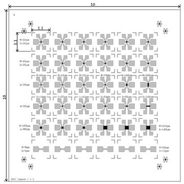 Graphene FET chip S10