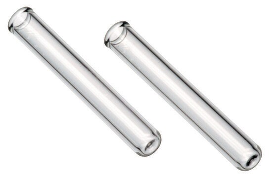 Einsätze für 2-mL-Gefäße mit weiter Öffnung, 6,0 mm Innendurchmesser volume 0.35&#160;mL, clear glass (shell style), O.D. × H × I.D. 6&#160;mm × 31&#160;mm × 4.6&#160;mm, pkg of 100&#160;ea