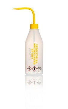 Azlon&nbsp;Pre-Labelled Narrow Neck Wash Bottles with jet-tip aperture label, I.M.S, low-density polyethylene bottle, capacity 500&#160;mL