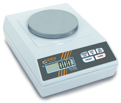 Kern 440 series Toploader balances Kern 440-47N, weighing capacity 2000&#160;g, resolution: 0.1&#160;g, linearity: ±0.2&#160;g