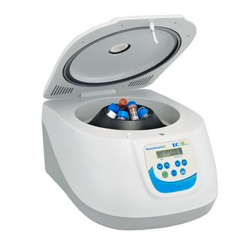 Benchmark LC8 3500 Centrifuge with 8 x 15ml rotor speed 5000 rpm (max.), AC/DC input 120 V