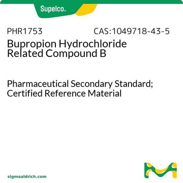 Bupropionhydrochlorid-verwandte Verbindung B Pharmaceutical Secondary Standard; Certified Reference Material